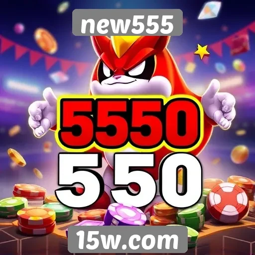 New555 oferece diversidade em jogos online