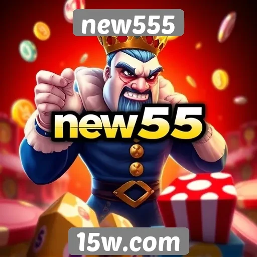 Exploração das opções de jogos no site new555