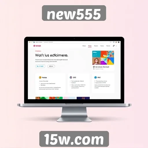 Impacto do design do site new555 na experiência do usuário